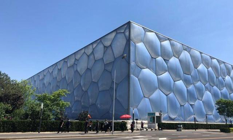 國家游泳館ETFE膜結(jié) 國家游泳館ETFE膜結(jié)