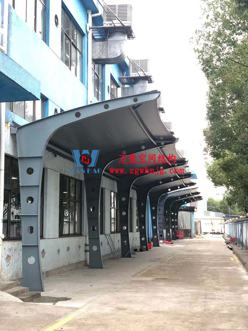 膜結構停車棚 膜結構停車棚