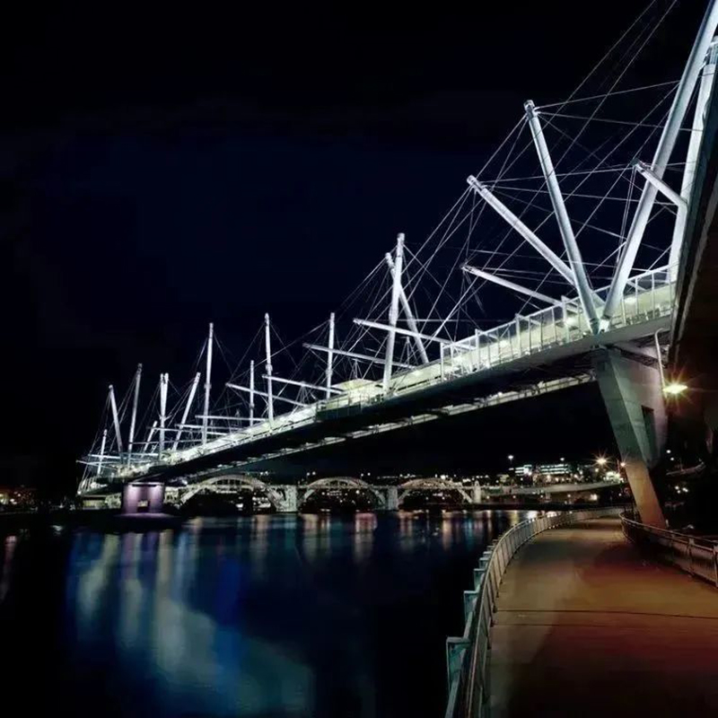 張拉整體結構的庫里爾帕橋 張拉整體結構的庫里爾帕橋