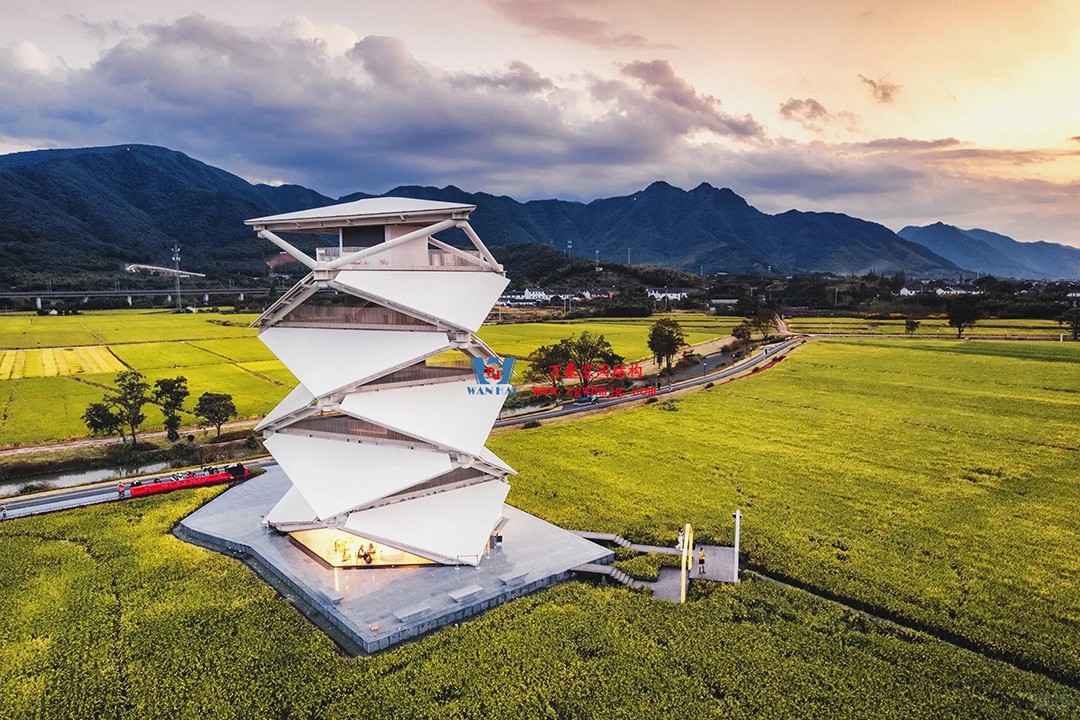 創(chuàng)意與藝術美感兼具的鋼膜結構建筑 創(chuàng)意與藝術美感兼具的鋼膜結構建筑