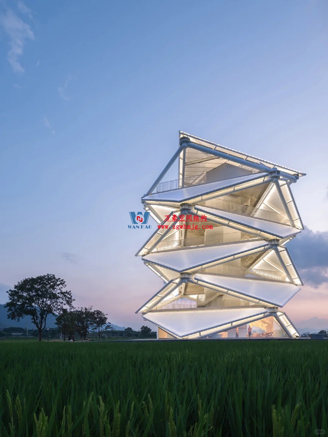 創(chuàng)意與藝術美感兼具的鋼膜結構建筑 創(chuàng)意與藝術美感兼具的鋼膜結構建筑