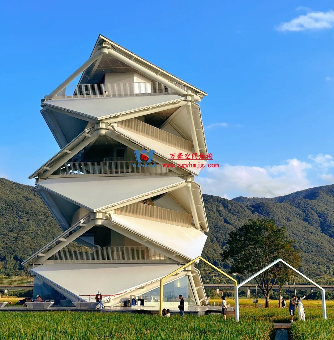 創(chuàng)意與藝術美感兼具的鋼膜結構建筑 創(chuàng)意與藝術美感兼具的鋼膜結構建筑