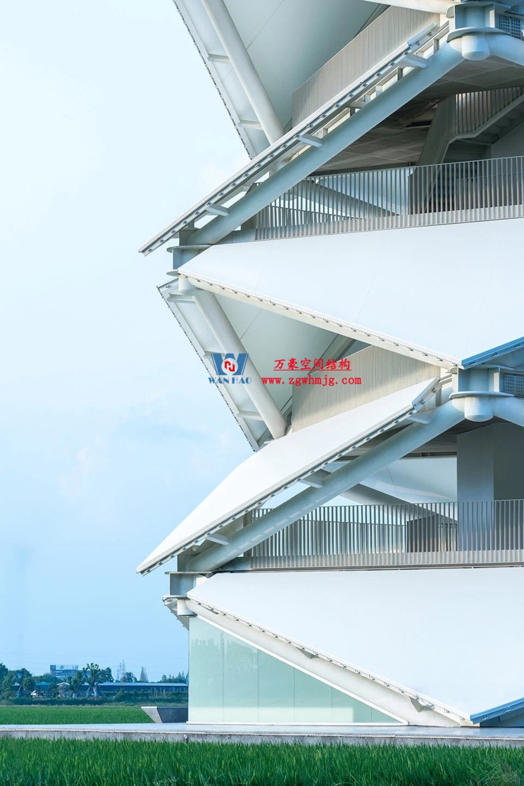 創(chuàng)意與藝術美感兼具的鋼膜結構建筑 創(chuàng)意與藝術美感兼具的鋼膜結構建筑