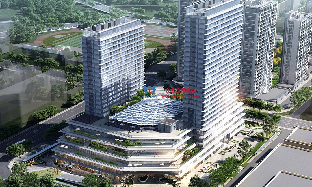萬豪2024第1標-安吉縣昌碩小區地塊房產開發項目鋼結構天幕工程