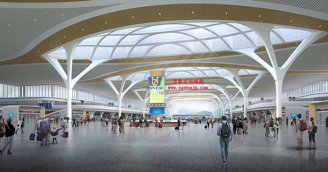 充滿地域性元素和文化特點的重慶東站 充滿地域性元素和文化特點的重慶東站