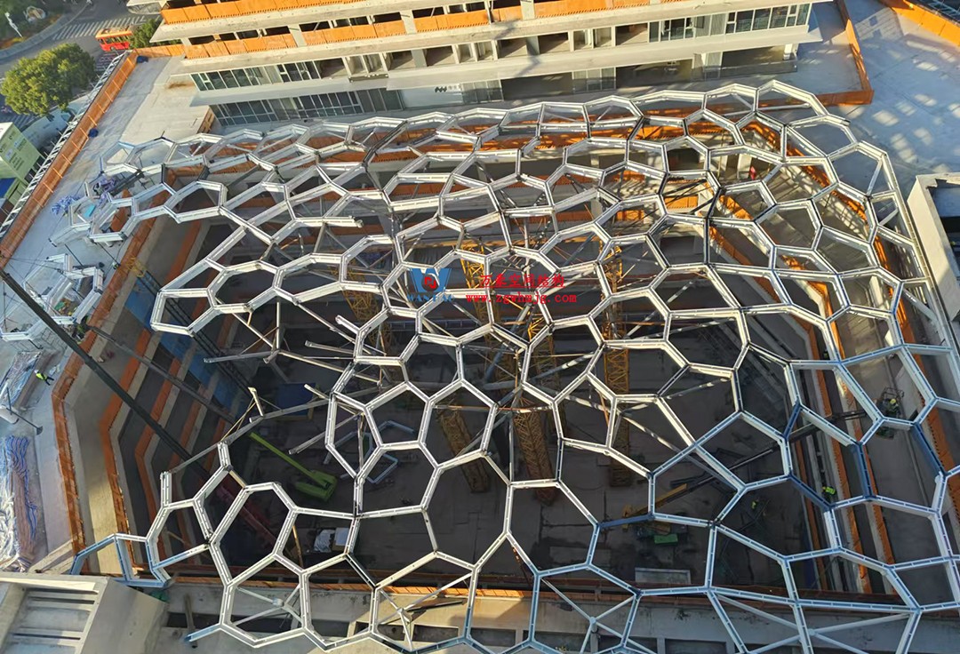 “老故事 新生活”——ETFE膜結構天幕，賦新生活理想