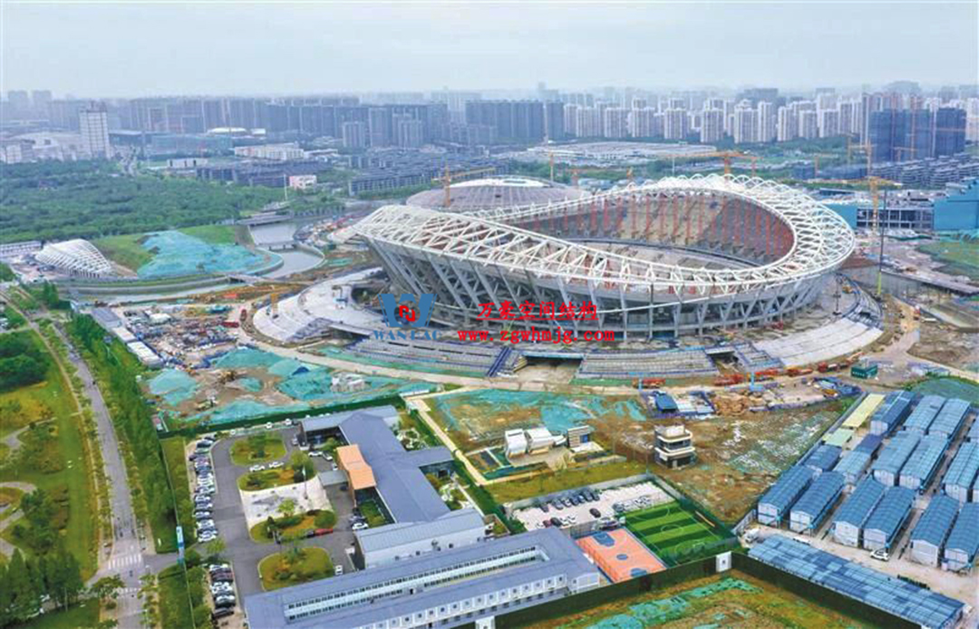 緊跟“蘇超熱浪”，火熱施工中，一只白鷺即將振翅高飛！