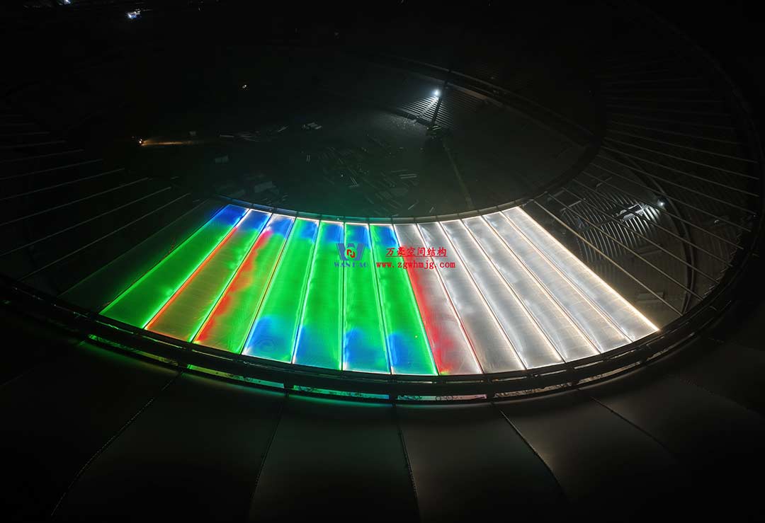 太湖之畔,華燈初上|無錫奧體中心施工加速 太湖之畔,華燈初上|無錫奧體中心施工加速