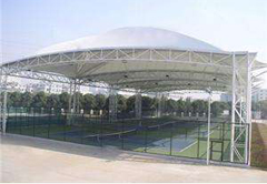網球場膜結構廠家哪家專業？網球場張拉膜公司首選萬豪