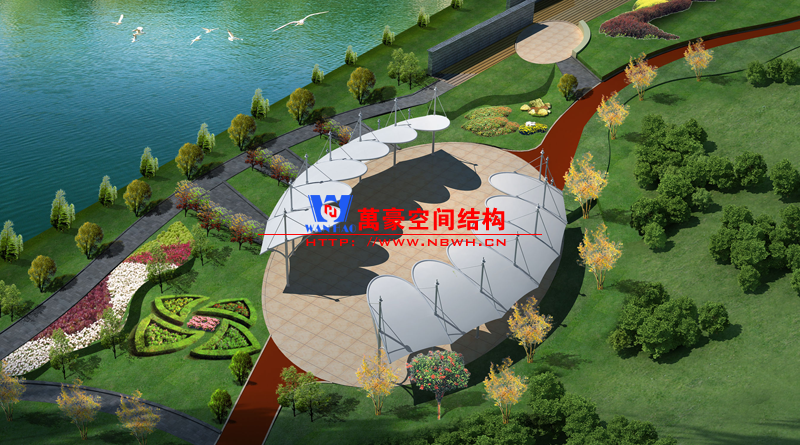 湖北植物園膜結構