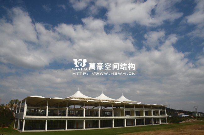 余姚璟月灣高爾夫打臺屋頂膜結構