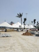 萬豪新員工膜結構知識現場實地學習